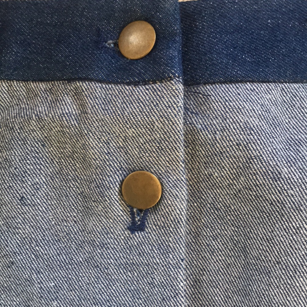 Rachel Antonoff Denim Mini Skirt - Picture 8 of 9